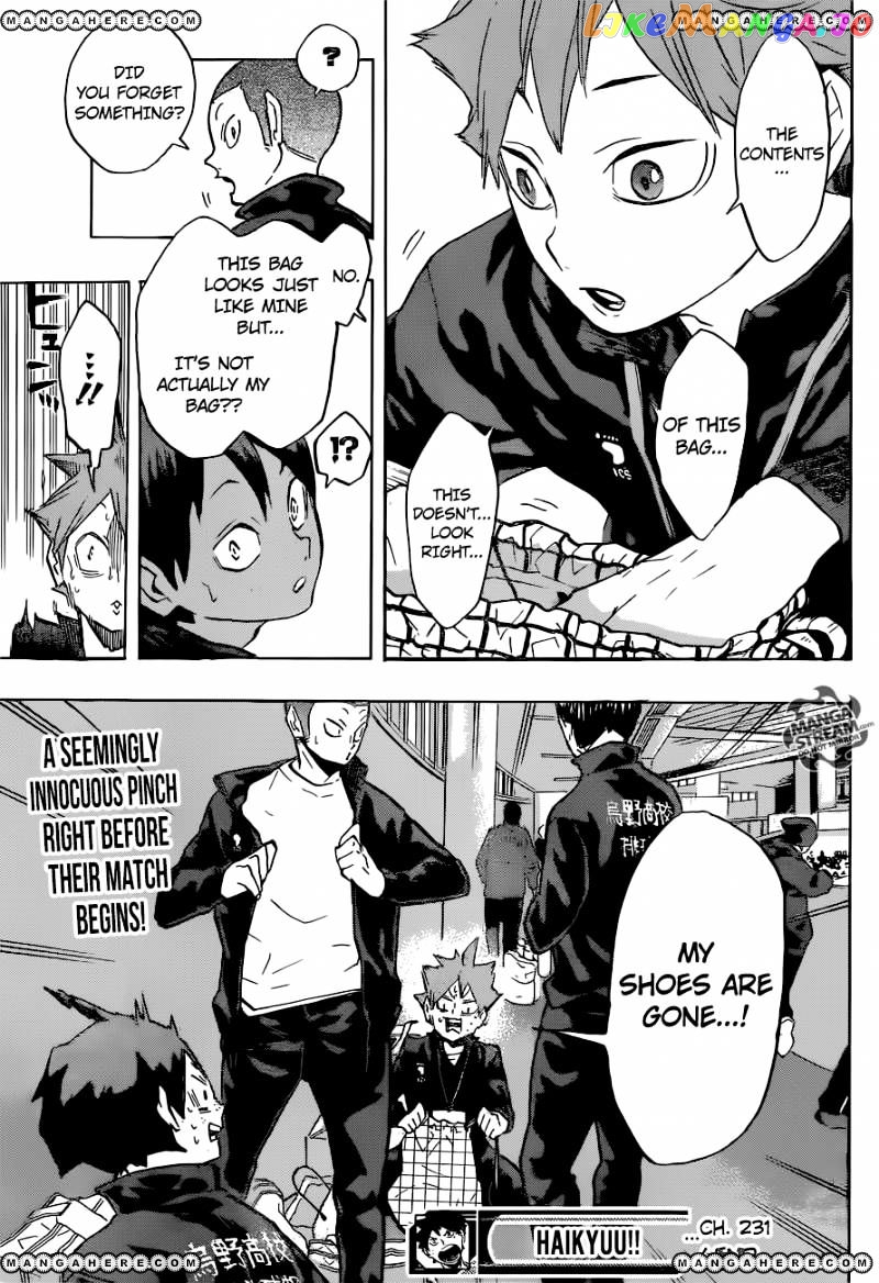 Haikyuu!!, Chapter 231 image 17